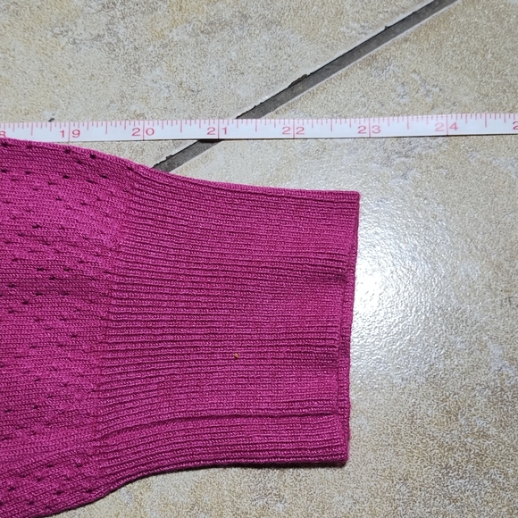 Reitmans Fushia Pink Knit Sweater Size XLP - Picture 11 of 11